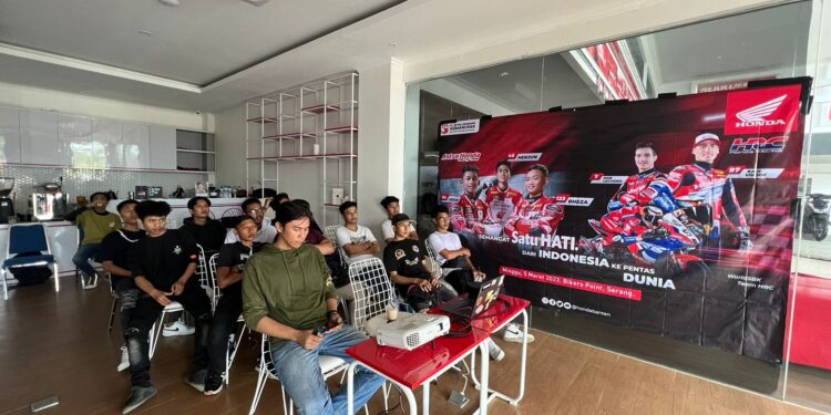 Dukung Pebalap yang Berlaga di WSBK, Honda Banten Ajak Komunitas Honda Nonton Bareng