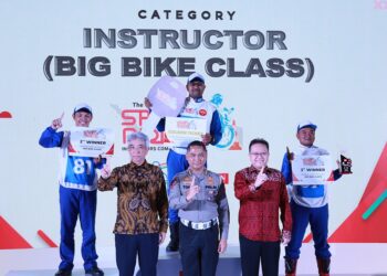 AHM Uji Kompetensi Para Instruktur Safety Riding