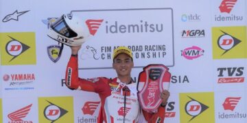 Pebalap Astra Honda Tak Terkalahkan di ARRC Mandalika