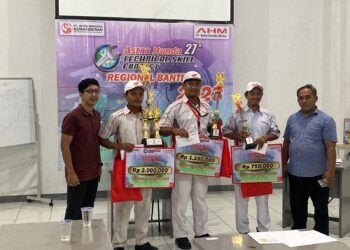 Teknisi Honda Banten Adu keterampilan di THE 27th ASTRA HONDA MOTOR TECHNICAL SKILL CONTEST 2023 