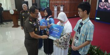 Ratusan Siswa SMP di Banten Antusias Ikuti Hakordia Kejati Banten