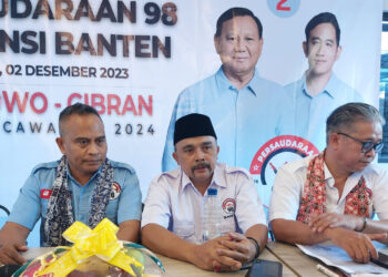Dukung Prabowo-Gibran, Persaudaraan 98 Yakin Menang Satu Putaran