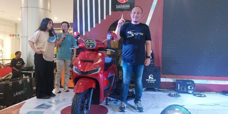 New Honda Stylo 160 Mejeng di CCM, Nunggu Dijemput Kamu