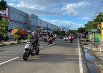 Honda Banten Gelar Riding Motor Listrik