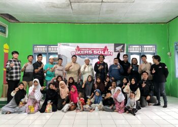 Berbagi Kebaikan Bersama Bikers Soleh