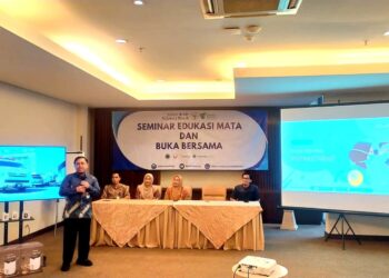 Tingkatkan Wawasan Nakes, RS Mata Achmad Wardi Gelar Seminar Edukasi Mata