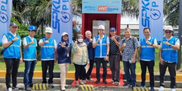 GM PLN Banten dan Itjen Kementerian ESDM RI Cek Kesiapan SPKLU