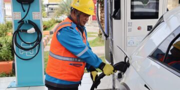 39 Unit SPKLU PLN di Sepanjang Tol Trans Sumatra Siaga Layani Pemudik, Ini Titik Lokasinya