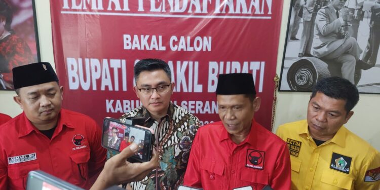 Andika Daftar ke PDIP, Maju Pilkada Kabupaten Serang