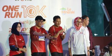 Bareng Para Menteri Jokowi, Airin Turut Ramaikan One Run 10k TvOne