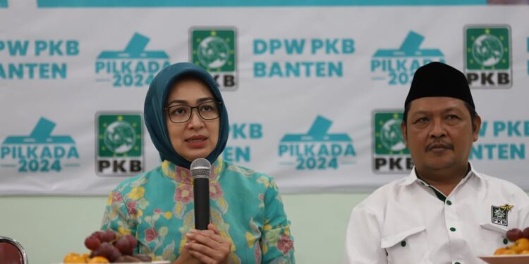 Airin Rachmi Diany Serahkan Formulir Bacagub ke DPW PKB Banten: Membangun Kebersamaan untuk Banten yang Lebih Baik