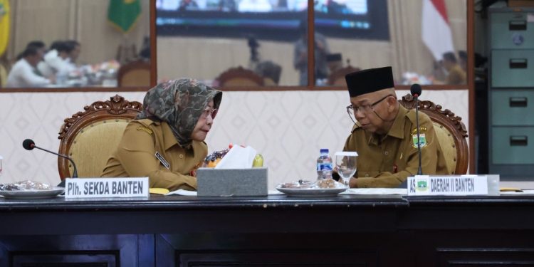 Rakor Inflasi, Plh Sekda Provinsi Banten Virgojanti: Harga Bahan Pokok Terjaga