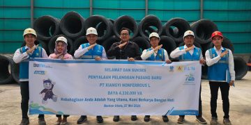 Dorong Pertumbuhan Industri Banten, PLN Sambung Listrik PT Xiangyi Nonferrous Logam