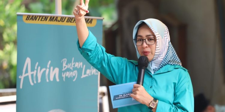 Airin Dapat Kekuatan Jokowi dan Prabowo-Gibran di Pilkada Banten