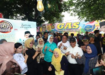 Dukungan Terhadap Airin Diekspresikan Melalui Karya Seni