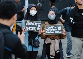 Mahasiswa Tolak Revisi UU Penyiaran