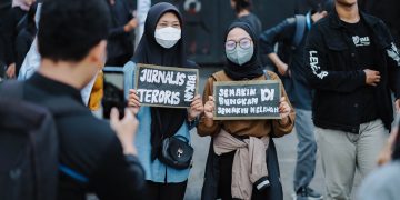 Mahasiswa Tolak Revisi UU Penyiaran