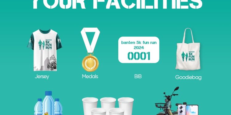 7 Benefit Peserta Banten 5K Fun Run, Nomor 4 Bisa Buat Senyum-senyum Sendiri