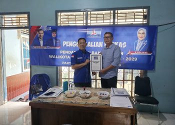 Achmad Herwandi Daftar di Demokrat