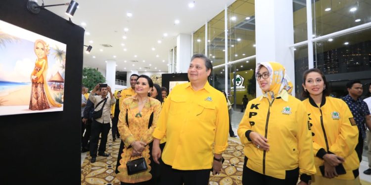 Airlangga Instruksikan Kader Golkar Wajib Menangkan Airin di Pilkada Banten