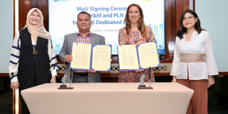 Dukung Dekarbonisasi di Sektor Industri, PLN Siap Suplai Energi Hijau ke Perusahaan Fashion Global H&M Group