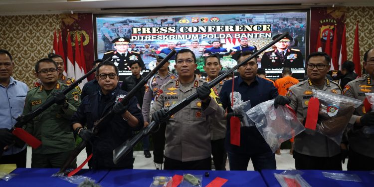Polda Banten Ungkap Kasus Kelanjutan Perburuan Liar Badak Bercula Satu di TNUK