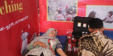 Dealer Honda Fajar Mandiri Adakan Showroom Event dengan Donor Darah Bersama UDD Kabupaten Pandeglang