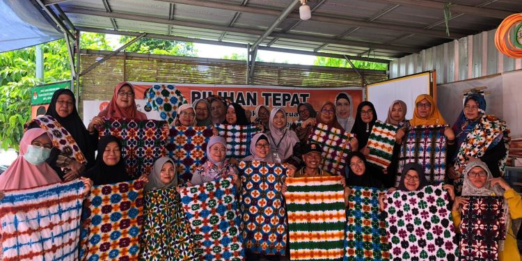 PT PLN UID Banten Berdayakan UMKM produksi Batik