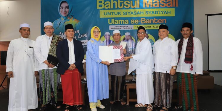 Dinilai Layak Menjadi Gubernur Banten, Airin Dapat Amanah dari Ratusan Ulama