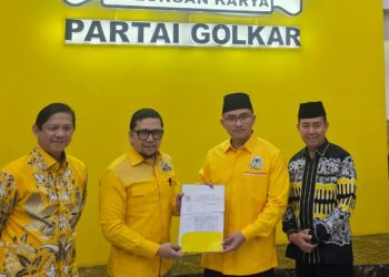 Andika-Nanang Resmi Diusung Golkar di Pilkada Kabupaten Serang