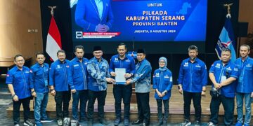 Demokrat Resmi Usung Andika-Nanang di Pilkada Kab.Serang