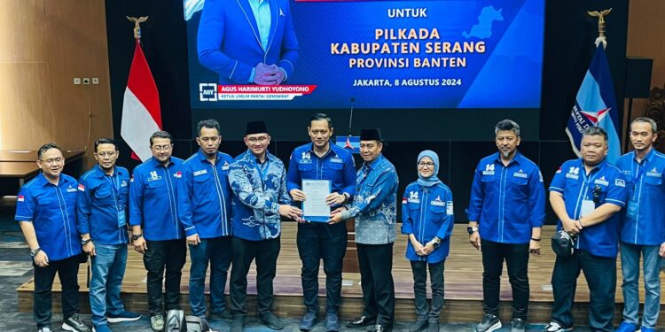 Demokrat Resmi Usung Andika-Nanang di Pilkada Kab.Serang