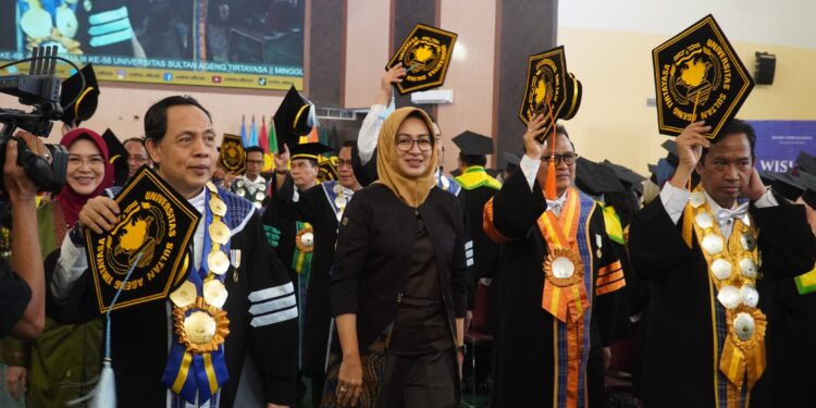 Orasi Ilmiah di Untirta, Airin Bicara Tantangan dan Proyeksi Kemajuan Daerah