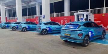Selama Gelaran HUT RI di IKN, 18 SPKLU PLN Layani 340 Transaksi Pengisian Mobil Listrik