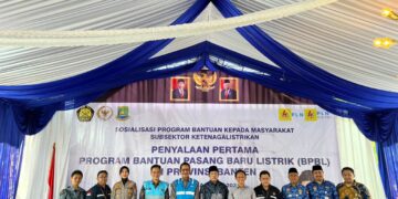 PT PLN dan ESDM Berikan Bantuan BPBL