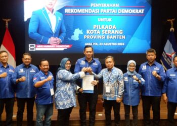 Ria-Badri Dapat Rekomendasi Partai Demokrat