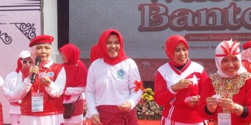 Tingkatkan Kesehatan dan Kreativitas, Pemprov Banten Gelar Senam Kreasi Jambore