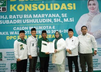 PKB Gerakan Mesin Partai Menangkan Pasangan Ratu Ria Maryana-Subadri Ushuludin Pilkada Kota Serang 2024