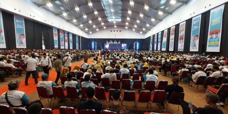 Ribuan Relawan Airin-Ade Padati ICE BSD