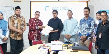 P3R Terima Dua Kandidat Rektor UPG Periode 2024-2028