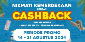 Tol Serang Panimbang Kasih Promo Kemerdekaan di Bulan Agustus 2024
