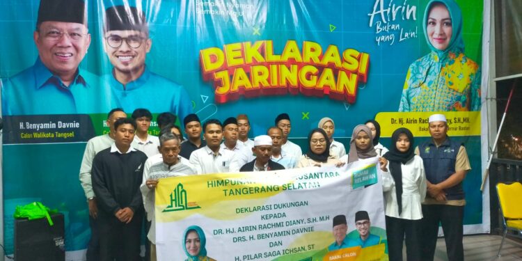Punya Program Pesantren, Santri Nusantara Dukung Airin di Pilkada Banten
