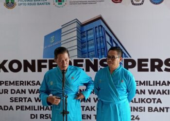 Syafrudin-Heriyanto Puasa Pra Tes Kesehatan Di RSUD Banten