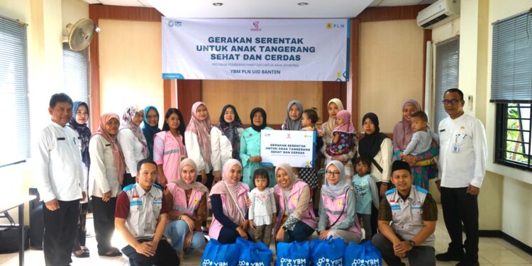 Bareng YBM, Srikandi PLN Hentaskan Stunting
