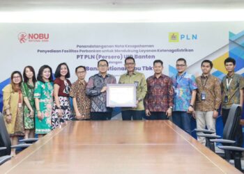 Spesial Hari Pelanggan Nasional, PLN UID Banten Teken Kerja Sama dengan Bank Nobu untuk Tingkatkan Layanan Kelistrikan