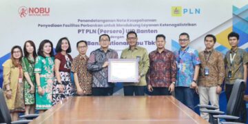 Spesial Hari Pelanggan Nasional, PLN UID Banten Teken Kerja Sama dengan Bank Nobu untuk Tingkatkan Layanan Kelistrikan