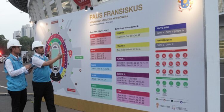 Siagakan 363 Petugas, PLN Sukses Layani Listrik Tanpa Kedip Misa Akbar Paus Fransiskus di GBK