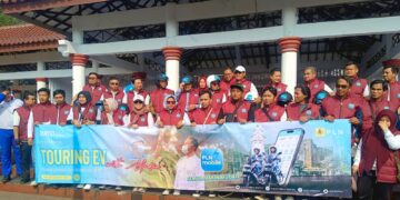 Kampanyekan Energi Ramah Lingkungan, PLN UID Banten Touring Motor Listrik Keliling Kota Serang