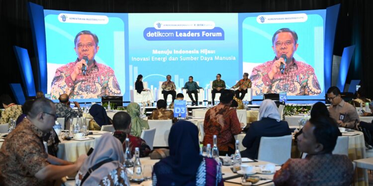 Menteri Investasi Berkomitmen  Mencapai Target Net Zero Emissions (NZE) 2060