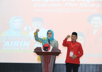 Panaskan Mesin Politik, PDI Perjuangan Banten Solid Menangkan Airin-Ade